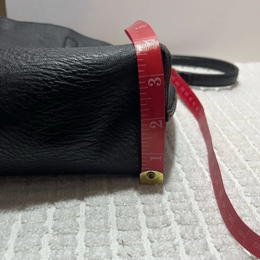 Reversible Faux Leather Crossbody Tote